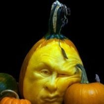 Скульптура из тыквы Скульптура из тыквы