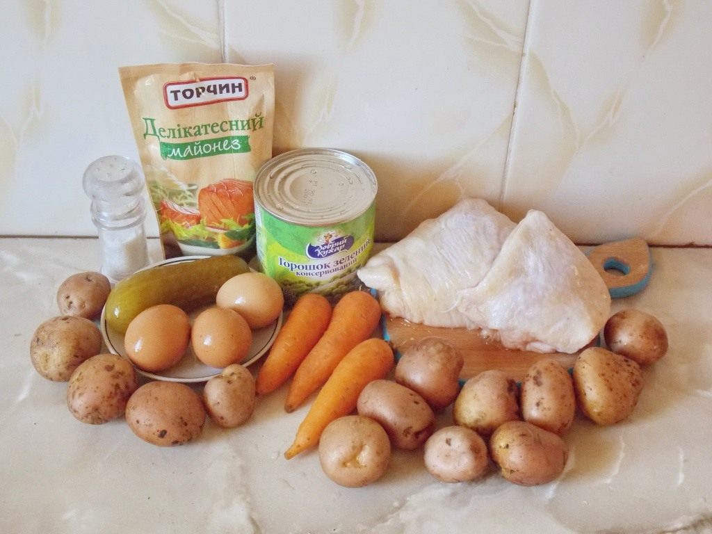 Olive S Kuricej Poshagovyj Recept S Foto Botanichka Ru