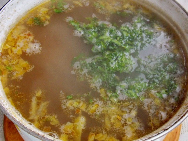 Lentil soup 11