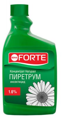 Био-инсектицид «Пиретрум Бона Форте» на основе вытяжки из ромашки Био-инсектицид «Пиретрум Бона Форте» на основе вытяжки из ромашки