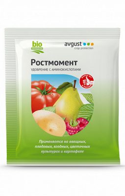 Органическое удобрение для подкормки культур «Ростмомент» Органическое удобрение для подкормки культур «Ростмомент»